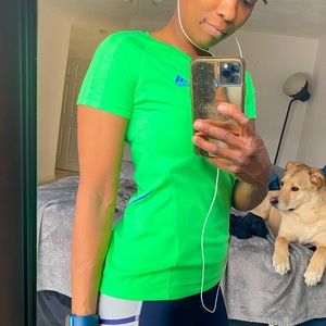 Adidas Supernova Workout Tee w/ headphone holes